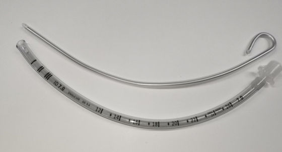Soft Medical Endotracheal Tube with murphy eyes and x ray line Endotracheal Tube Uncuffed With Guide Wire