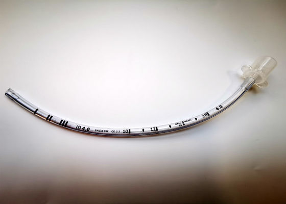 PVC 4.0mm Burun Endotraheal Tüp Ön şekillendirilmiş Rae Endotraheal Tüp