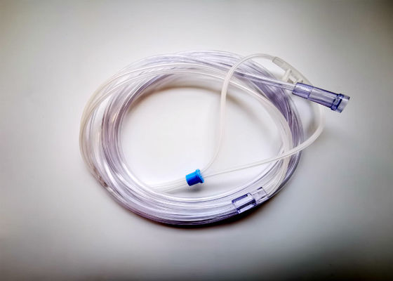 PVC Pediatrik Burun Kanülleri ISO13485 Oksijen Burun Tırnakları