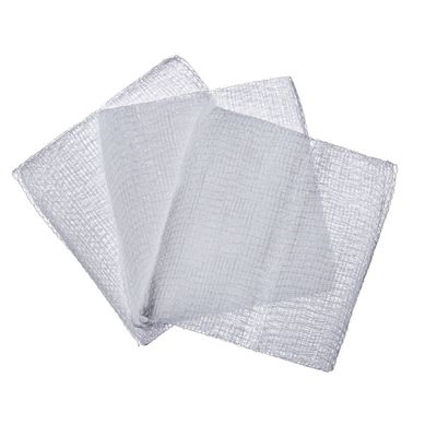 Toptan Teslim Özel Tıbbi Gaze Bandaj Rulo Tıbbi Pamuk Absorbent Gaze Swabs Steril beyaz yara bandajı