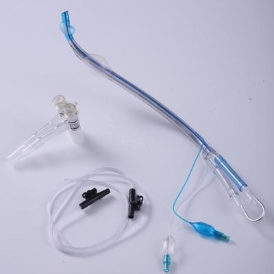 Tek Kullanımlık Tıbbi PVC Endobronşiyal Tüp Çift lümenli Endotrakeal Tüp