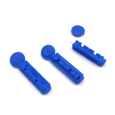 Tek kullanımlık Büküm Steril Güvenlik Kan Lancets Parmak Kan Lancets için Glikoz Testi Şeker Testi İğnesi Alarak