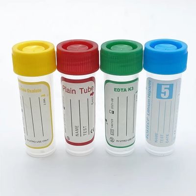 Vakumsuz Kan Tüpü Steril Tek Kullanımlık Pediatrik Mikro Edta Kan Örneği Kapiler Serum Toplama