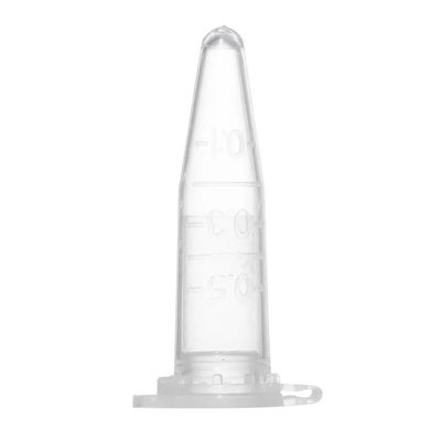 Kapaklı 0.2ml 0.5ml 1.5ml Steril PP Plastik Konik Mikro Santrifüj Tüpü