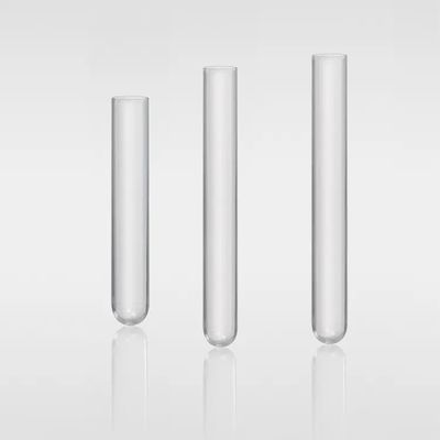 OEM Laboratuvar Tek Kullanımlık Plastik PS Malzeme Test Tüpü 3.5ml 5ml Kapaklı veya Kapaksız