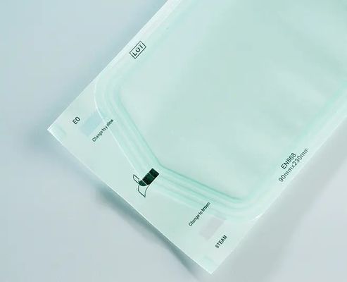 Tek Kullanımlık Tıbbi Steril Ambalaj için Diş Kendinden Sızdırmazlık Sterilizasyon Kılıfı Kağıdı