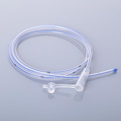 Hastane İçin OEM Şeffaf Tek Kullanımlık Tıbbi PVC Mide Besleme Tüpü 24Fr