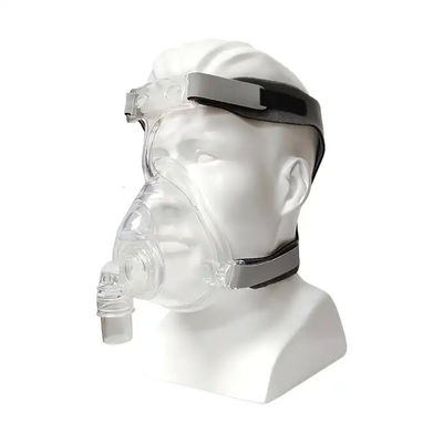 CPAP sistemi CPAP tam yüz maskesi, 2m oksijen tüpü olan CPAP burun silikon maskesi